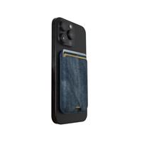 TECHMADE SMART WALLET SLIM DESIGN MAGNETIC 3 CARTE JEANS BLUE