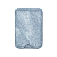 TECHMADE SMART WALLET SLIM DESIGN MAGNETIC 3 CARTE JEANSLIGHTBL