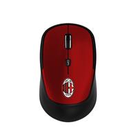 TECHMADE MOUSE SENZA FILO UFFICIALE MILAN ROSSO