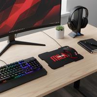 TECHMADE COMBO SET GAMING MOUSE + PAD UFFICIALE MILAN