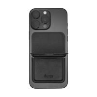 ETRES WALLET MAGNETICO SLIM CON STAND 3 CARTE BLACK