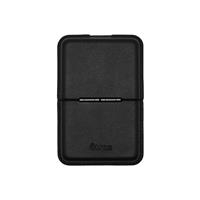 ETRES WALLET MAGNETICO SLIM CON STAND 3 CARTE BLACK
