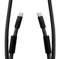 TECHMADE CAVO SMART 56 CM MAX BLACK FAST CHARGING C TO C
