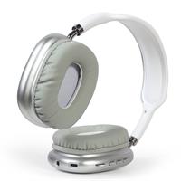 TECHMADE GEMBIRD CUFFIE BT CON EFFETTO LUCE LED,BIANCO/ARGENTO