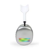 TECHMADE GEMBIRD CUFFIE BT CON EFFETTO LUCE LED,BIANCO/ARGENTO