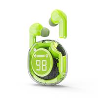 TECHMADE GEMBIRD AURICOLARI IN-EAR TWS TRASPARENTI, VERDI