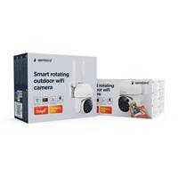 TECHMADE GEMBIRD TELECAMERA WIFI ROTANTE DA ESTERNO,2K QHD