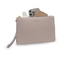 ETRES HANDBAG PINK - GOLD CON ZIP E TRACOLLA
