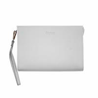 ETRES HANDBAG WHITE - GOLD CON ZIP E TRACOLLA