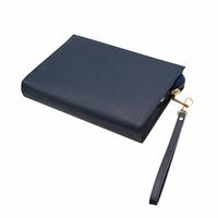 ETRES HANDBAG SAFFIANO BLUE - GOLD CON ZIP E TRACOLLA