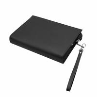 ETRES HANDBAG SAFFIANO BLACK - SILVER CON ZIP E TRACOLLA