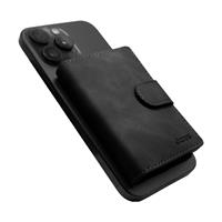 ETRES SMART WALLET SLIDE PORTACARTE IN METALLO BLACK MAGSAFE