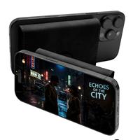 ETRES SMART WALLET SLIDE PORTACARTE IN METALLO BLACK MAGSAFE