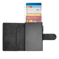 ETRES SMART WALLET SLIDE PORTACARTE IN METALLO BLACK MAGSAFE