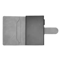 ETRES SMART WALLET SLIDE PORTACARTE IN METALLO GREY MAGSAFE