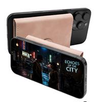 ETRES SMART WALLET SLIDE PORTACARTE IN METALLO PINK MAGSAFE