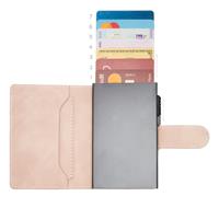 ETRES SMART WALLET SLIDE PORTACARTE IN METALLO PINK MAGSAFE