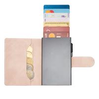 ETRES SMART WALLET SLIDE PORTACARTE IN METALLO PINK MAGSAFE