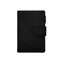 ETRES SMART WALLET SLIDE PORTACARTE IN METALLO SAFFIANO BLACK