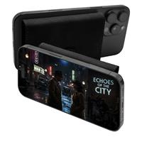 ETRES SMART WALLET SLIDE PORTACARTE IN METALLO SAFFIANO BLACK