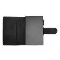 ETRES SMART WALLET SLIDE PORTACARTE IN METALLO SAFFIANO BLACK