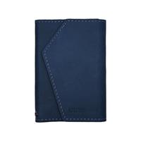ETRES ITALIA WALLET MODELLO ROMA GENUINE LEATHER CLASSIC BLU