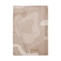 ETRES ITALIA WALLET MODELLO ROMA GENUINE LEATHER CAM LIGHT BROWN