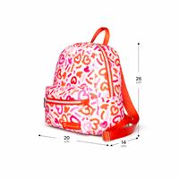 TECHMADE ZAINO LOVE KIDS ROSSO CON TRACKER (NON INCLUSO)
