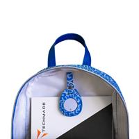 TECHMADE ZAINO LOVE KIDS WRITE BLU CON TRACKER (NON INCLUSO)