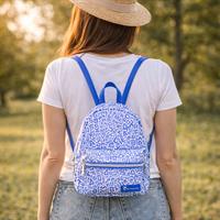 TECHMADE ZAINO LOVE KIDS WRITE BLU CON TRACKER (NON INCLUSO)