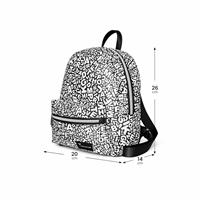 TECHMADE ZAINO LOVE KIDS WRITE NERO CON TRACKER (NON INCLUSO)