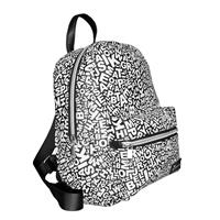 TECHMADE ZAINO LOVE KIDS WRITE NERO CON TRACKER (NON INCLUSO)