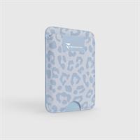 TECHMADE SMART WALLET SLIM DESIGN MAGNETIC 3 CARTE ANIM-AZZURRO