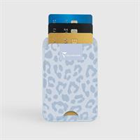 TECHMADE SMART WALLET SLIM DESIGN MAGNETIC 3 CARTE ANIM-AZZURRO