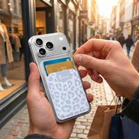 TECHMADE SMART WALLET SLIM DESIGN MAGNETIC 3 CARTE ANIM-AZZURRO