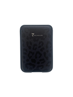 TECHMADE SMART WALLET SLIM DESIGN MAGNETIC 3 CARTE ANIM.-NERO