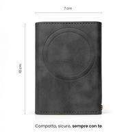 TECHMADE SMART WALLET PORTACARTE BASIC BLACK