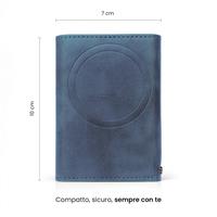 TECHMADE SMART WALLET PORTACARTE BASIC BLUE