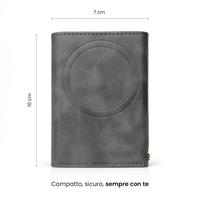 TECHMADE SMART WALLET PORTACARTE BASIC GREY