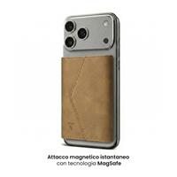 TECHMADE SMART WALLET PORTACARTE BASIC LIGHT BROWN