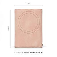 TECHMADE SMART WALLET PORTACARTE PINK