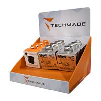 TECHMADE KIT 12PZ AURICOLARI MISTI