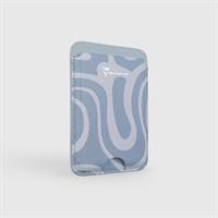 TECHMADE SMART WALLET SLIM DESIGN MAGNETIC 3 CARTE LIQUID-AZZ.