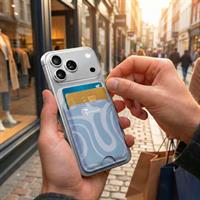 TECHMADE SMART WALLET SLIM DESIGN MAGNETIC 3 CARTE LIQUID-AZZ.