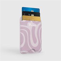 TECHMADE SMART WALLET SLIM DESIGN MAGNETIC 3 CARTE LIQUID-LAVA.