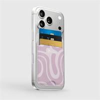 TECHMADE SMART WALLET SLIM DESIGN MAGNETIC 3 CARTE LIQUID-LAVA.