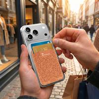 TECHMADE SMART WALLET SLIM DESIGN MAGNETIC 3 CARTE WRITE-ARAN.