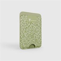 TECHMADE SMART WALLET SLIM DESIGN MAGNETIC 3 CARTE WRITE-SALVIA