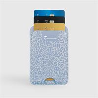TECHMADE SMART WALLET SLIM DESIGN MAGNETIC 3 CARTE WRITE-AZZ.