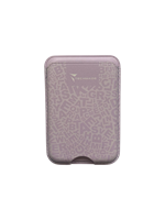 TECHMADE SMART WALLET SLIM DESIGN MAGNETIC 3 CARTE WRITE-LAV.